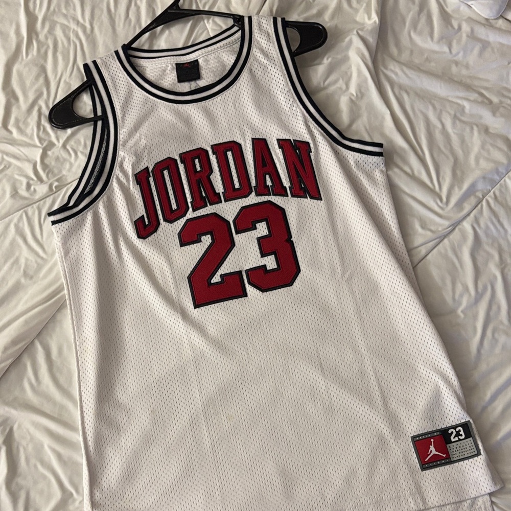 Jordan basketball jersey stitched